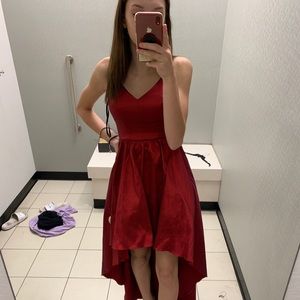 Red prom dress